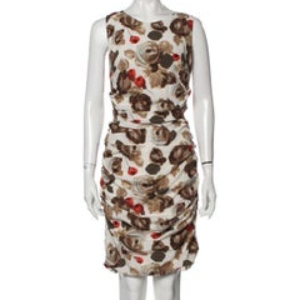Dolce & Gabbana Silk Dress, US 10/EU 46